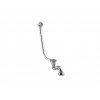 Retro series bath waste with plug and chain in chrome int 01