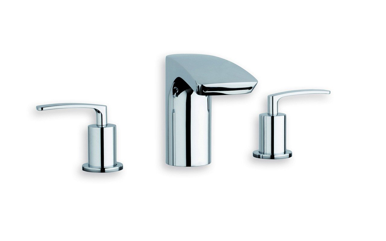 Aquatica Bollicine 3 5 3 Hole Mounted Sink Faucet Sku 205