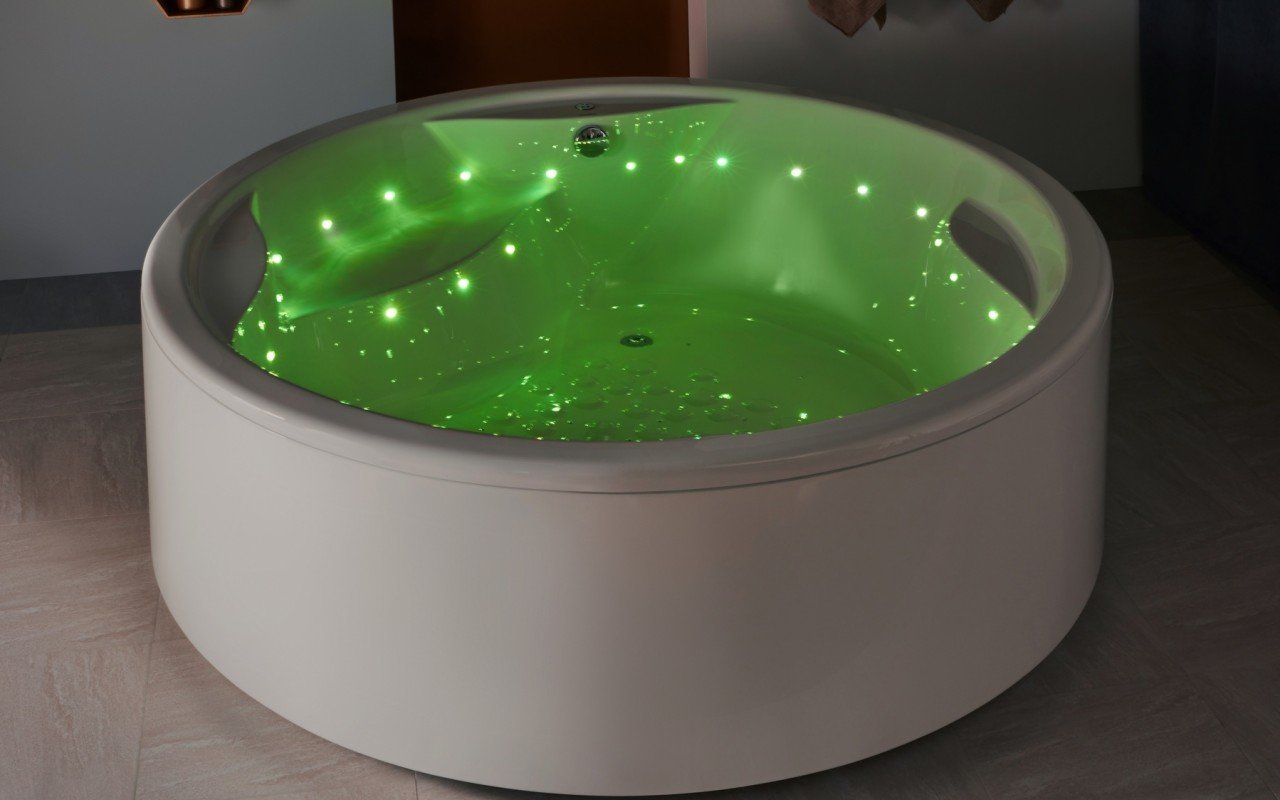 Aquatica Allegra-Wht Freestanding Relax Air Massage Bathtub picture № 0