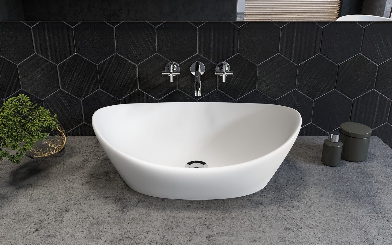 Aquatica Luna-Matte Stone Vessel Sink picture № 0