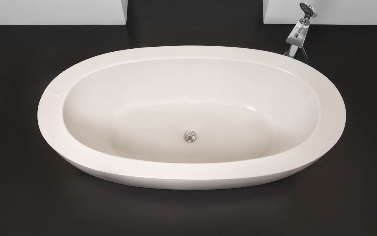 Aquatica Purescape™ 174B-Wht Freestanding Acrylic Bathtub picture № 0