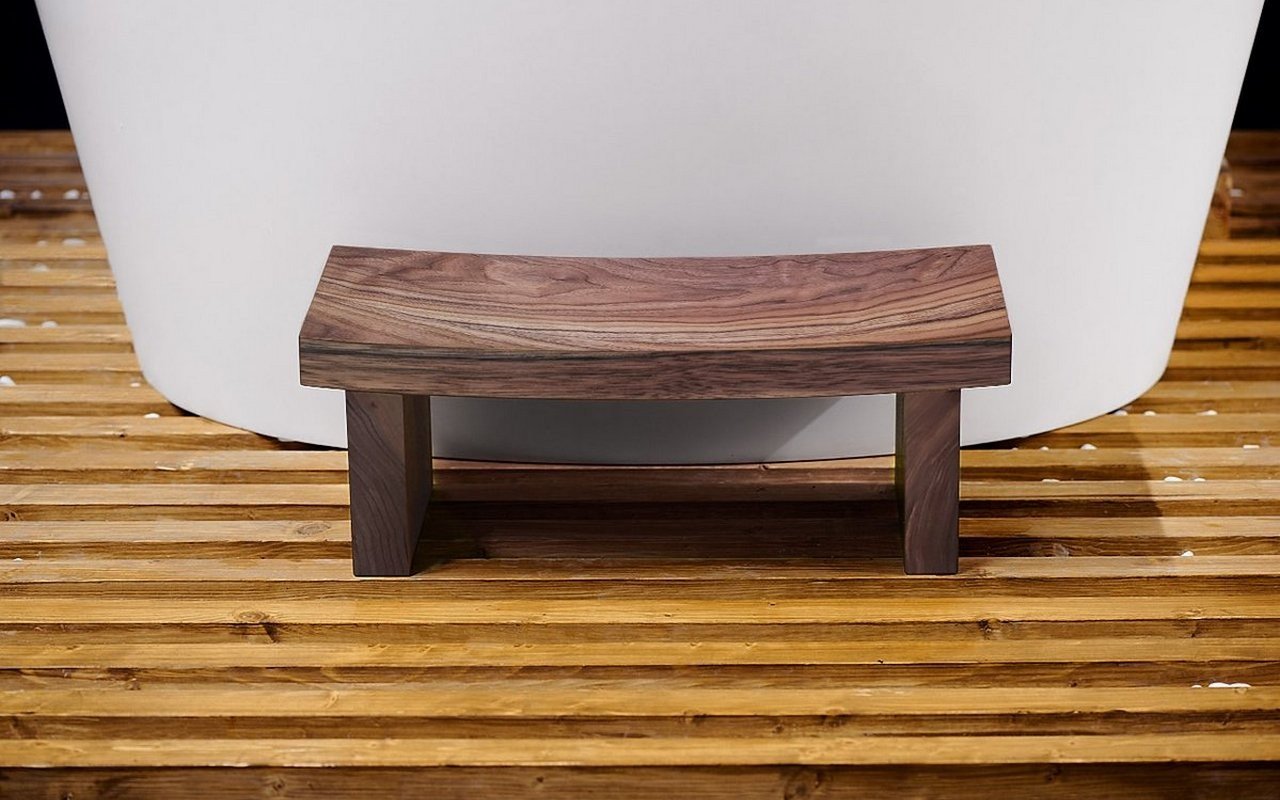 Aquatica True Ofuro Waterproof American Walnut Step picture № 0