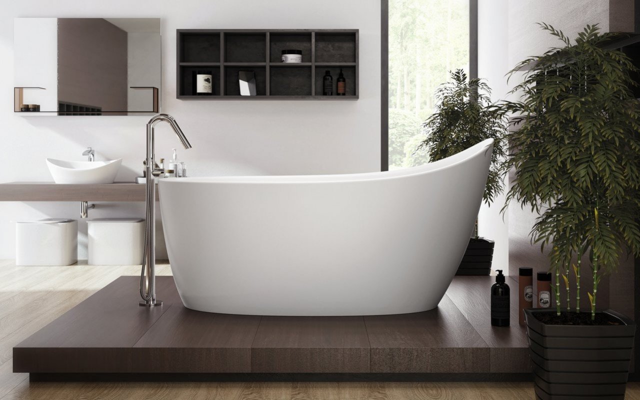 Aquatica Emmanuelle 2 Freestanding Solid Surface Bathtub picture № 0