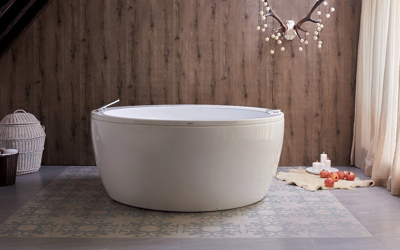 Aquatica Pamela-Wht Relax Air Massage Acrylic Bathtub picture № 0