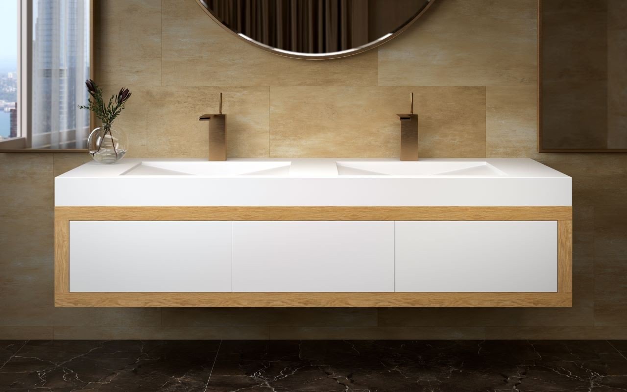 Aquatica Millennium-180-Wht Stone Bathroom Sink picture № 0