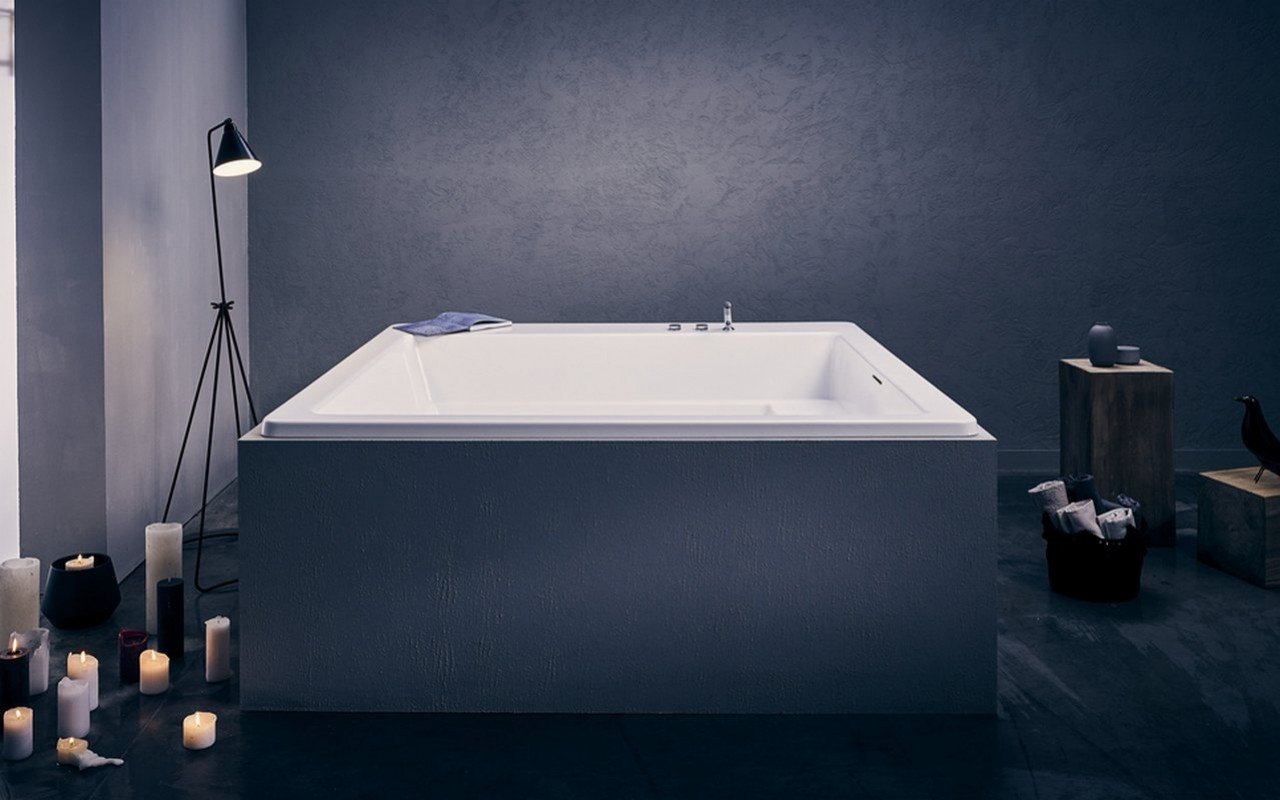ᐈ Aquatica Lacus Wht Drop In Acrylic, Are Acrylic Bathtubs Durable