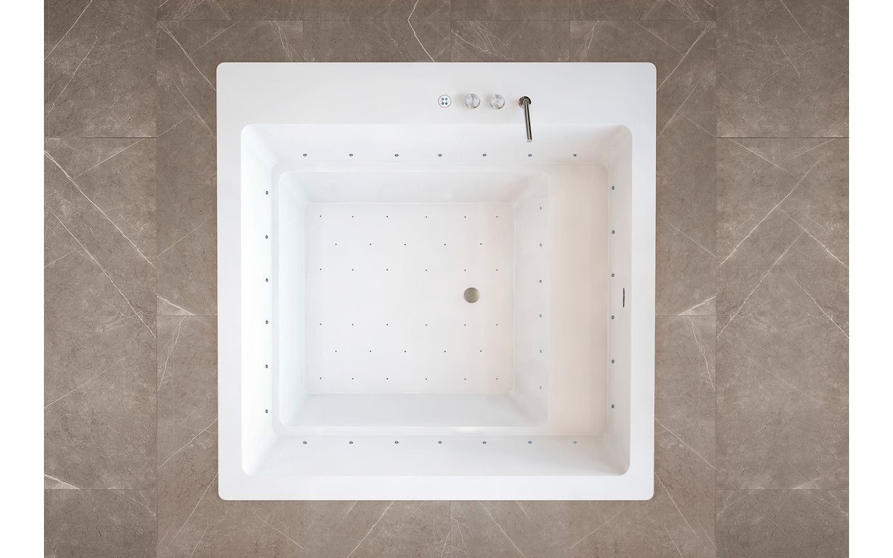 Aquatica Trinity Freestanding Acrylic Bathtub - Fine Matte