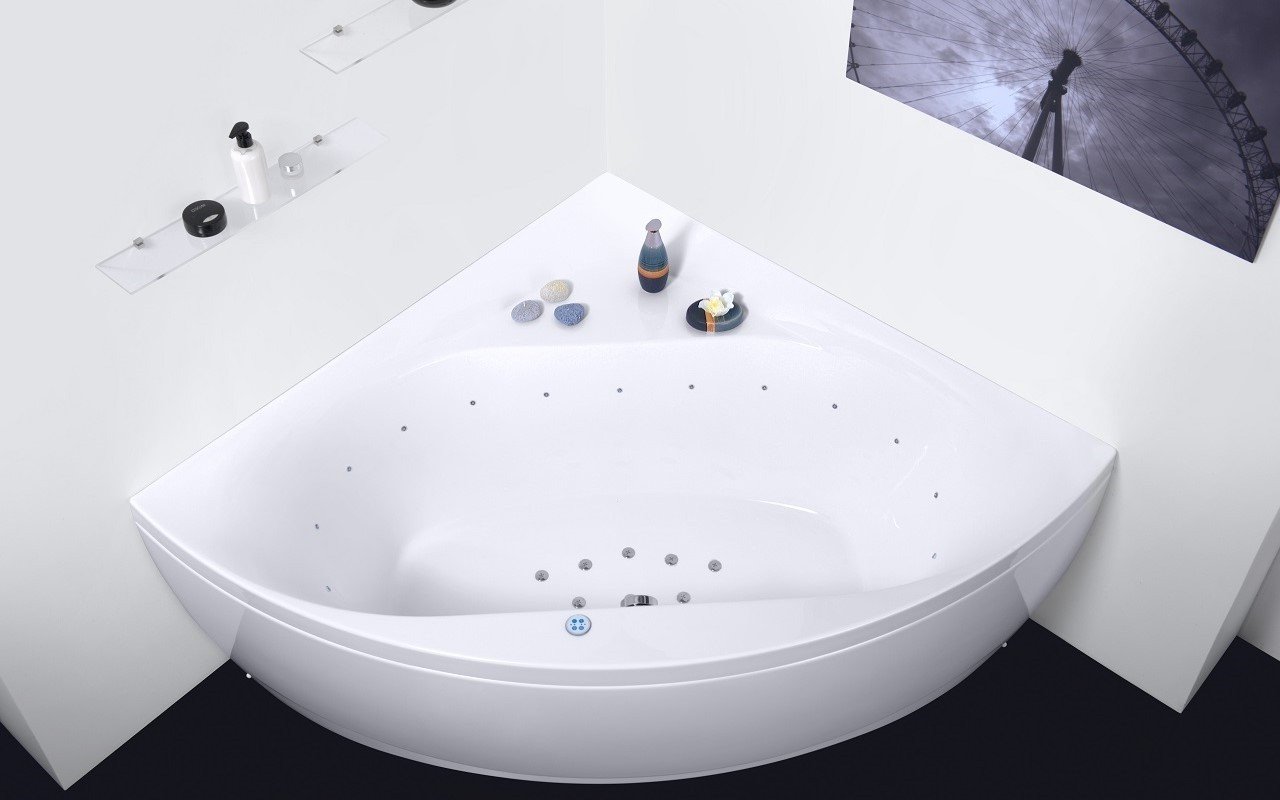 Aquatica Olivia-Wht Relax Air Massage Bathtub picture № 0