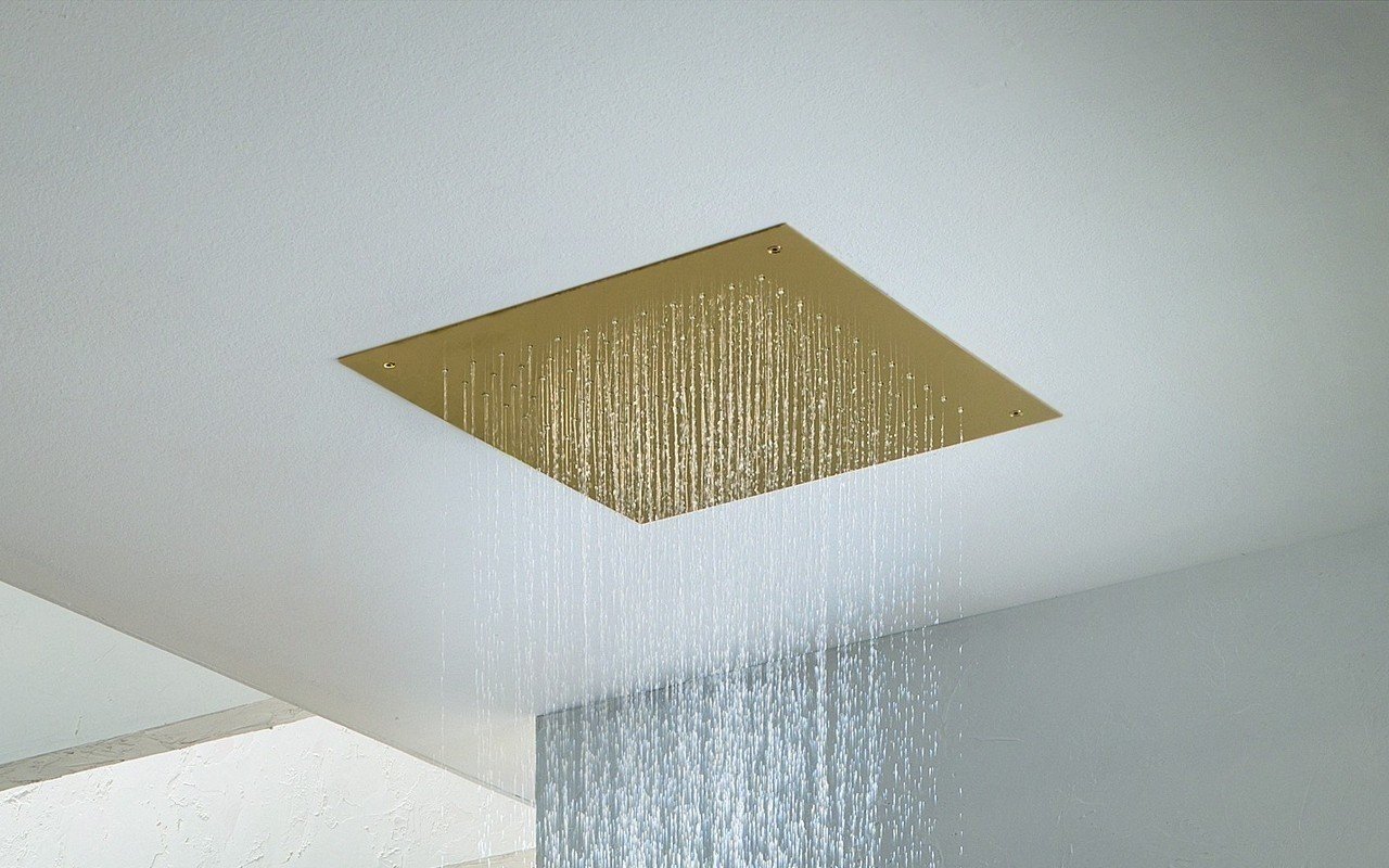 Polaris MCSQ-500-B Built-In Shower Head in Gold picture № 0