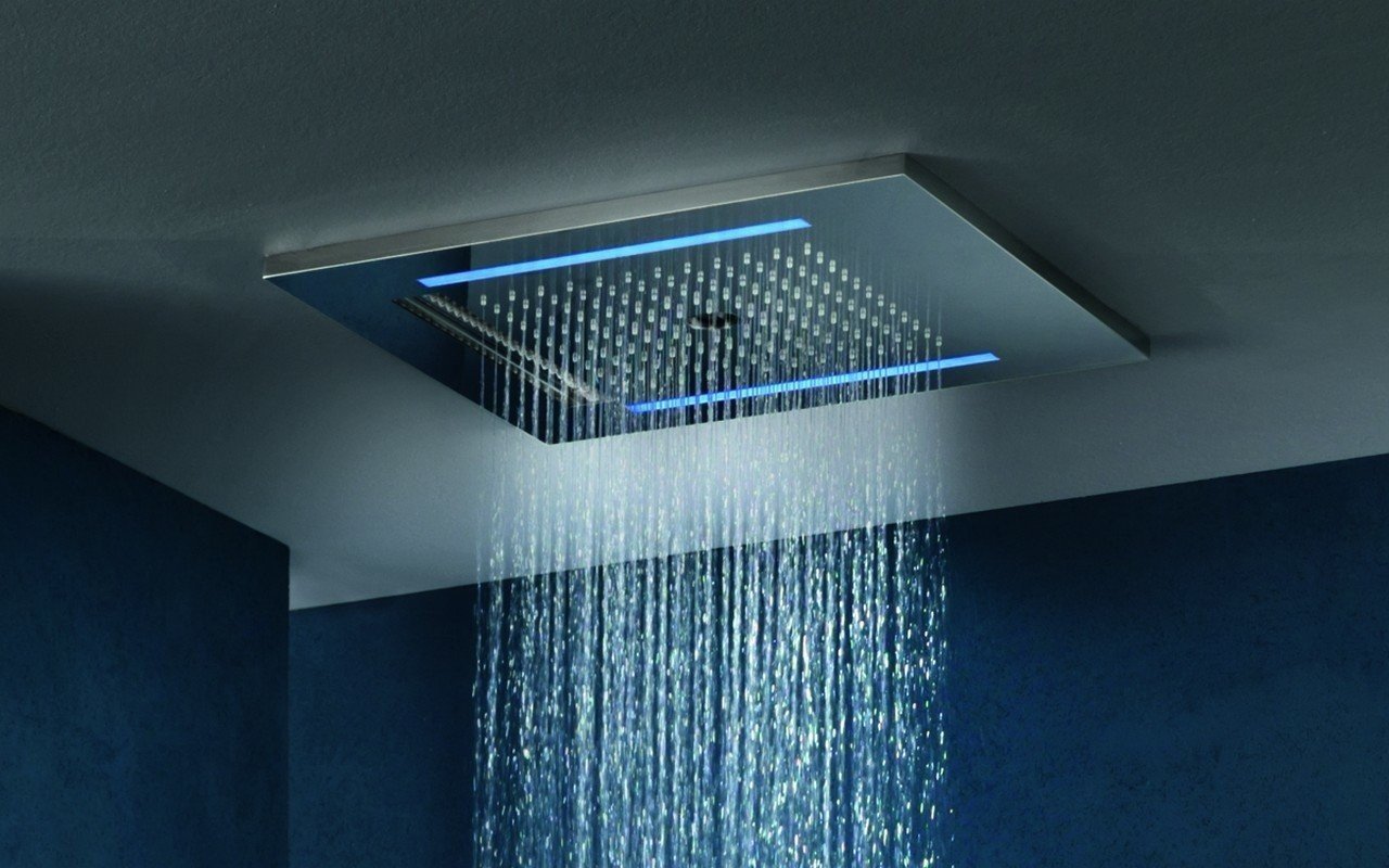 ᐈ 【Spring RC-550/320-A Wall-Mounted Shower Head in Chrome】 Buy