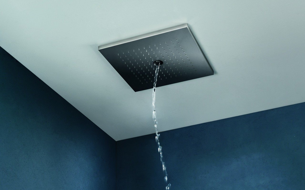 Spring RC-590/310-B Wall-Mounted Shower Head in Chrome