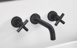 Aquatica Celine 242 Wall Mounted Sink Faucet Black 02 (web)