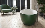Aquatica Corelia Moss Green Wht Freestanding Solid Surface Bathtub 05 (web)