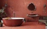 Aquatica Spoon RAL 3009 Egg Shaped Solid Surface Vessel Sink 5 (web)