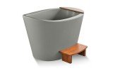 Aquatica True Ofuro Concrete Freestanding Stone Japanese Soaking Bathtub 03 (web)