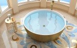 Aquatica adelina yellow gold wht round freestanding solid surface bathtub 05 (web)
