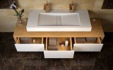 Aquatica Millennium Stone Wooden Vanity06