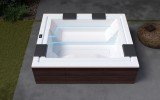 Aquatica Vibe Freestanding DurateX Spa With Thermory Panels05