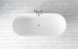 Corelia wht purescape 617bm freestanding solid surface bathtub by Aquatica 07 (web)