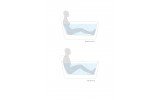 Lullaby Nano Wht Small Freestanding Solid Surface Bathtub by Aquatica ergonomics (web)