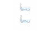 Lullaby Nano Wht Small Freestanding Solid Surface Bathtub by Aquatica ergonomics (web)