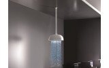 Rainbow Dynamic LED Round Shower Head White Matte 3 web