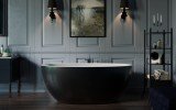 Sensuality mini f black wht freestanding stone bathtub by Aquatica 07 (web)