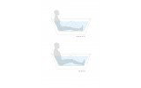 Tulip Wht Freestanding Slipper Solid Surface Bathtub ergonomics (web)