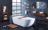 Universal Waterproof Iroko Wood Bathtub Tray 03 (web)