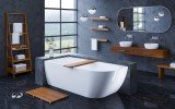 ᐈ 【Aquatica Tidal Waterproof Iroko Wood Bathtub Tray】 Buy Online, Best  Prices