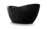 Aquatica purescape 171 black freestanding solid surface bathtub tech 04