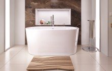 Purescape 014a freestanding acrylic bathtub by Aquatica 01 (web)