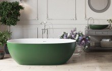 Aquatica Corelia Moss Green Wht Freestanding Solid Surface Bathtub 01 (web)