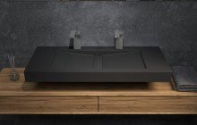 Black Solid Surface Sinks picture № 9