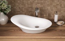 Oval Bathroom Sinks picture № 15
