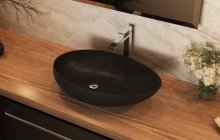 Black Solid Surface (NeroX™) Sinks picture № 5