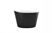 Aquatica True Ofuro Black White Freestanding Stone Japanese Soaking Bathtub 01 (web)