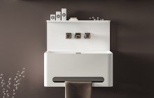 White Bathroom Sinks picture № 16