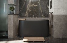 Black Solid Surface Bathtubs picture № 9