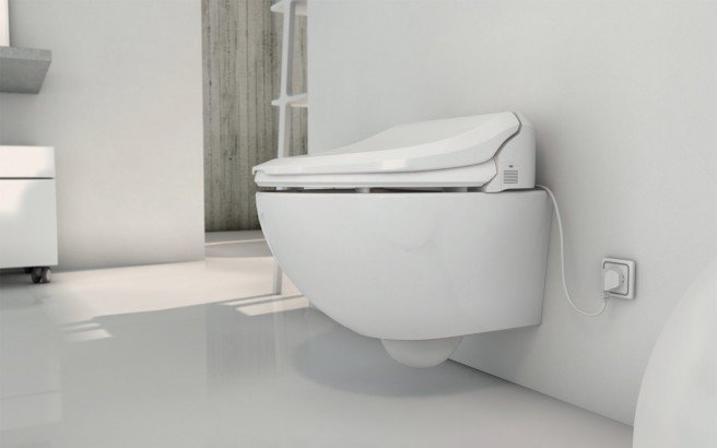 wall mounted toilet seat