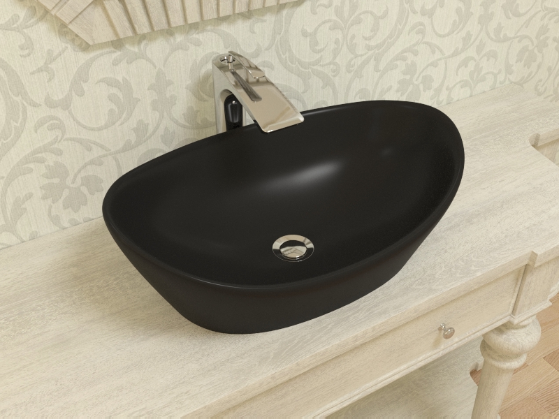 748 sink black