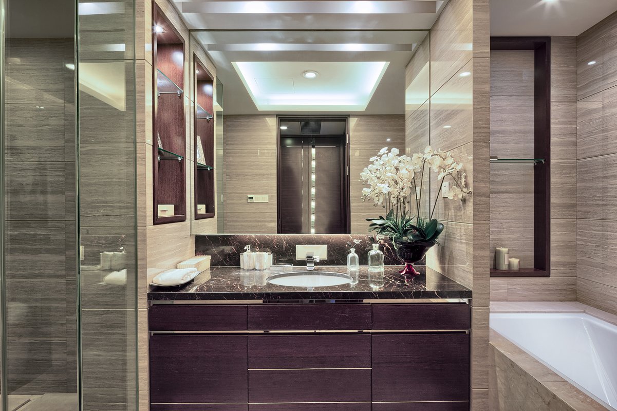 Small bathroom storage ideas - Luxury storage for small bathroom